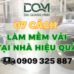 7 cách làm mềm vải tại nhà hiệu quả không cần dùng hóa chất