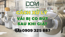 Tại sao vải bị co rút sau khi giặt? Cách xử lý trong giặt công nghiệp
